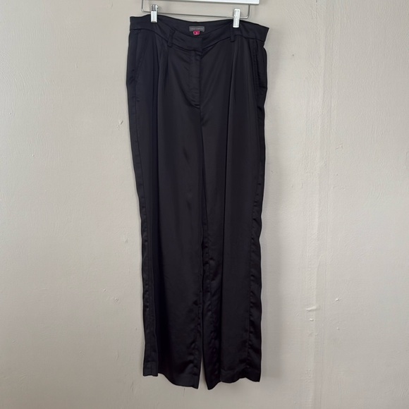 Vince Camuto Pants - Vince Camuto Satin Wide Leg Pants 10